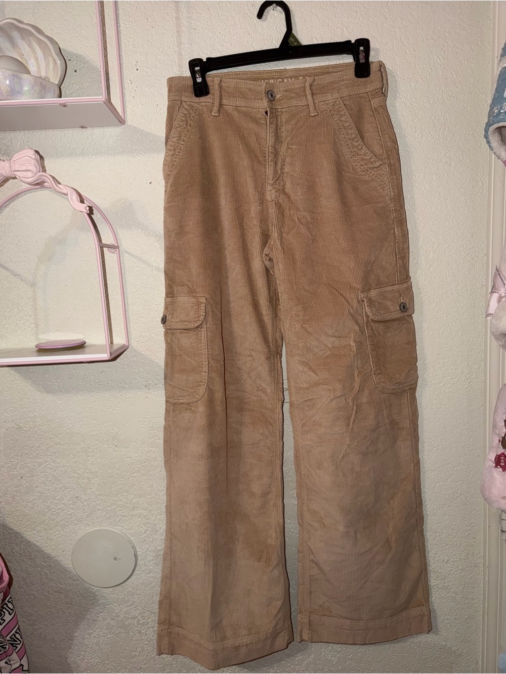 American Eagle Outfitters Brown Corduroy Cargo Pants